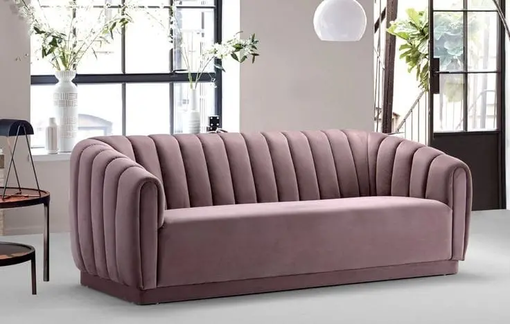 Curved Minimalist Sofa
